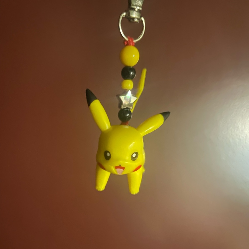 Handmade Pikachu Keychain